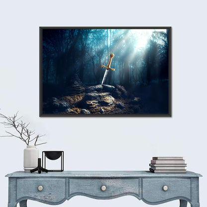 Sword In The Stone Wall Art