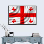 Flag of Georgia Wall Art