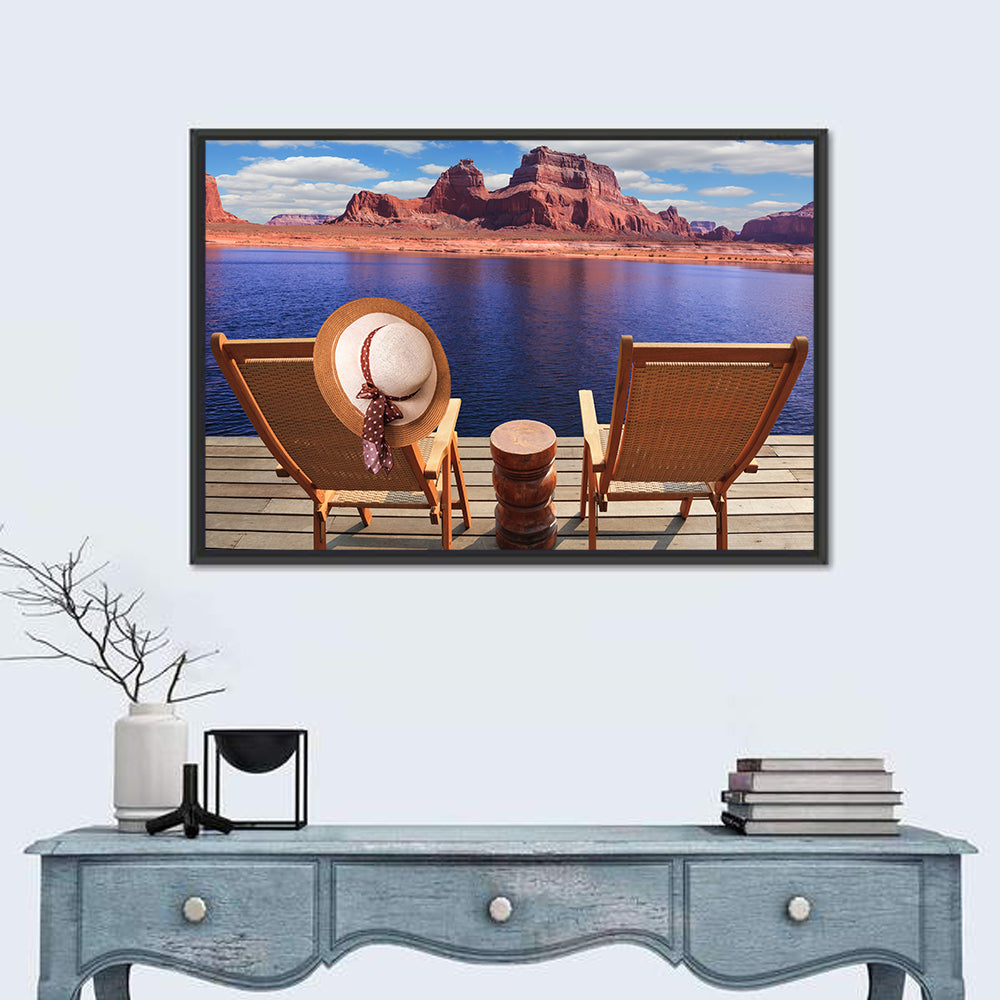 Lake Powell Dock View Wall Art