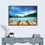 Nang Yuan Island Dock View Wall Art