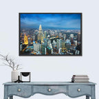 Kuala Lumpur Petronas Towers Skyline Wall Art