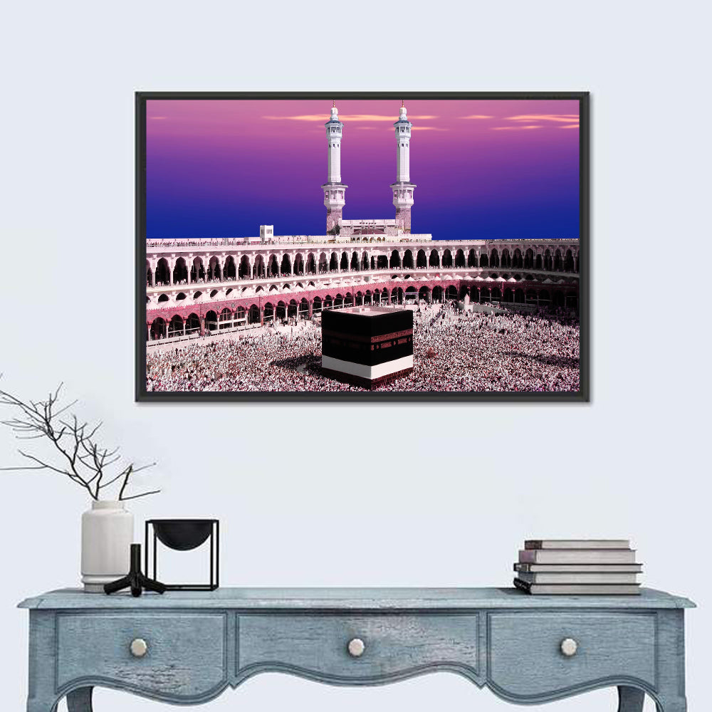 Kaaba at Twilight Wall Art