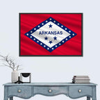 Arkansas State Flag Wall Art