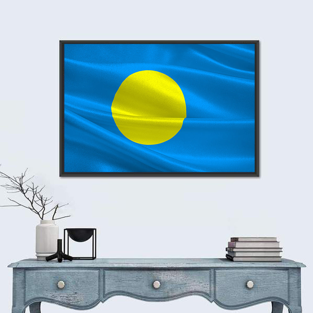 Flag of Palau Wall Art