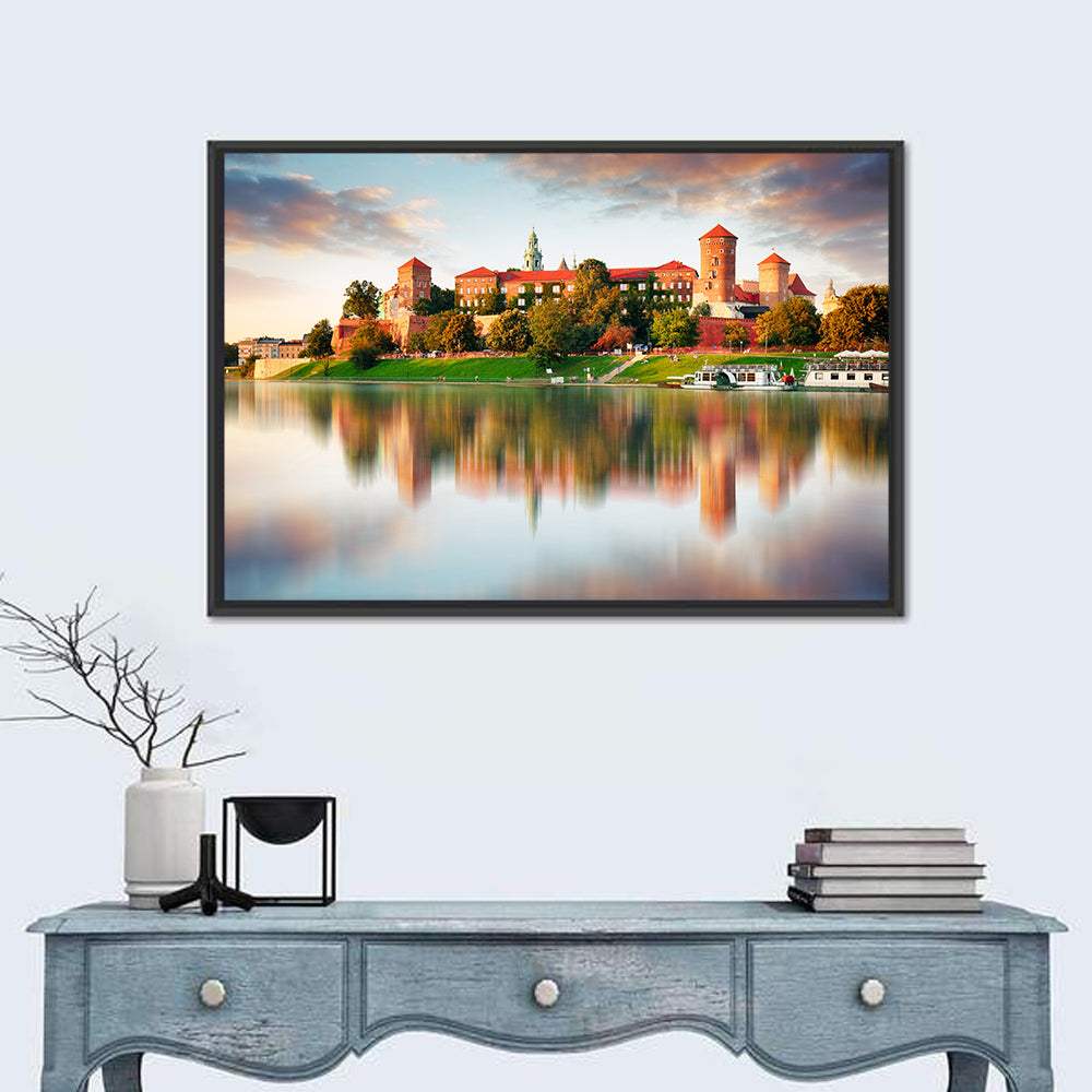Wawel Royal Castle, Kraków Wall Art in a room, landscape