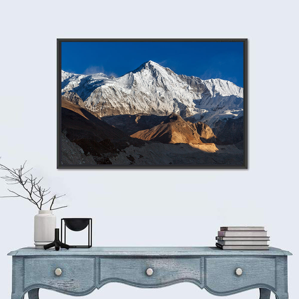 Cho Oyu Peak, Nepal Wall Art in a room, landscape