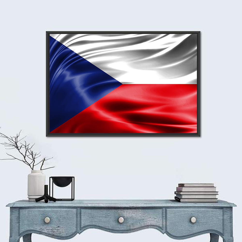 Czech Republic Flag Wall Art