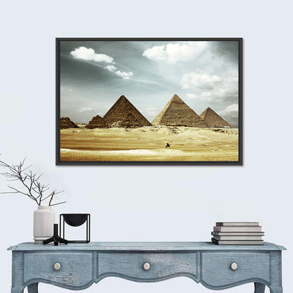 Great Pyramids Giza Valley I Wall Art