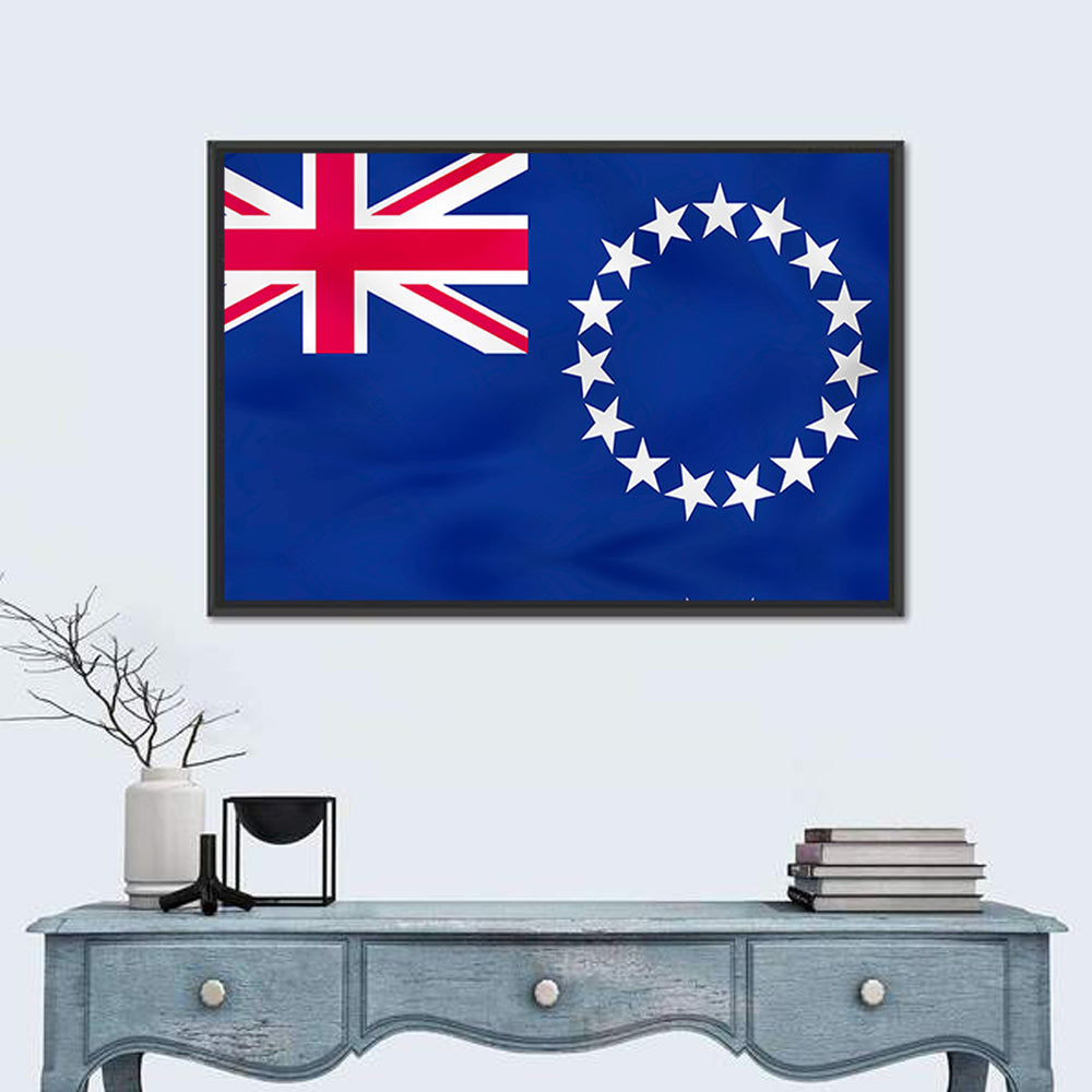 Cook Islands Flag Wall Art
