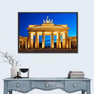 Brandenburg Gate In Berlin Wall Art