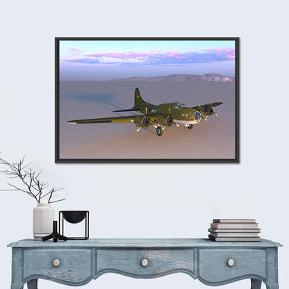Propeller Fighter Wall Art