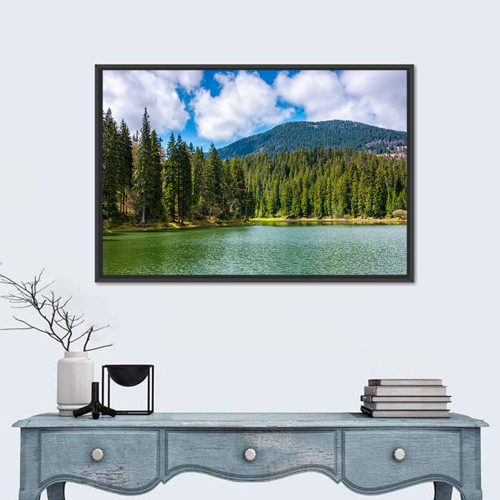 Synevir Mountain Lake Wall Art