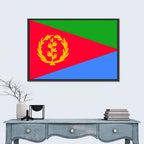 Eritrean National Flag Wall Art