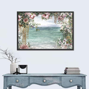 Flowers Watercolor Abstract Wall Art