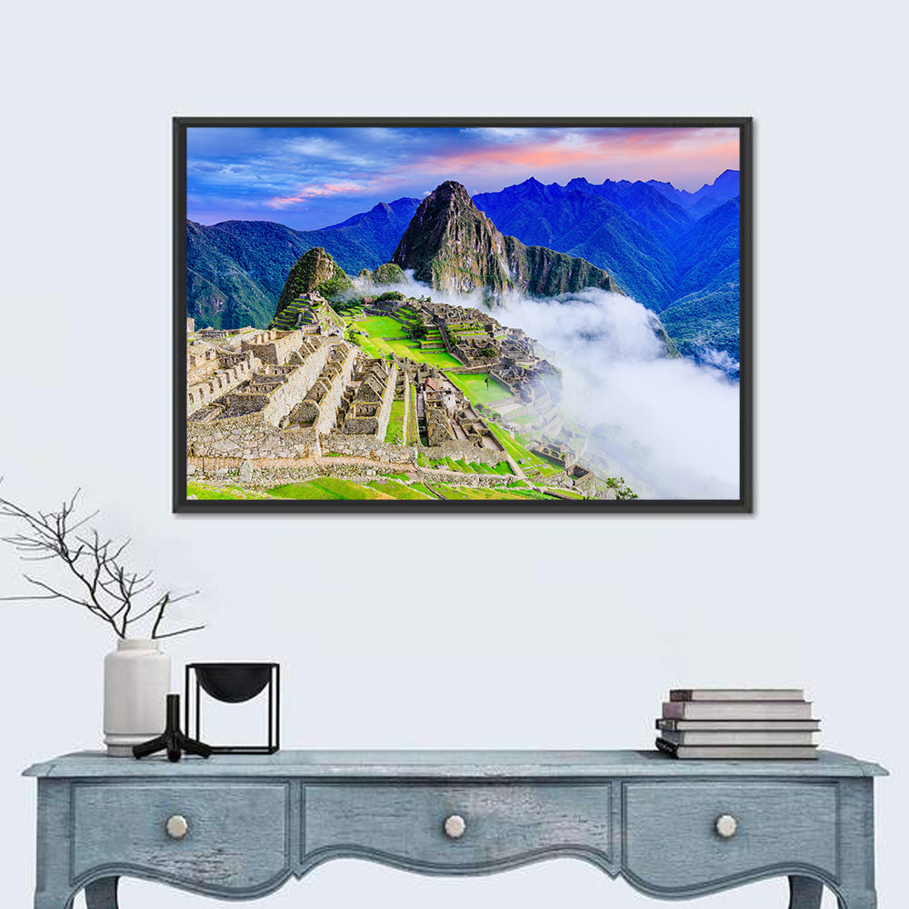 Machu Picchu, Peru Wall Art in a room, landscape