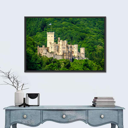 Stolzenfels Castle At Rhine Valley Wall Art