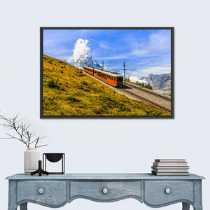 Gornergrat Station In Zermatt Wall Art