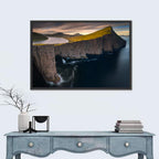 Sørvágsvatn Lake on Vagar Cliffs Wall Art