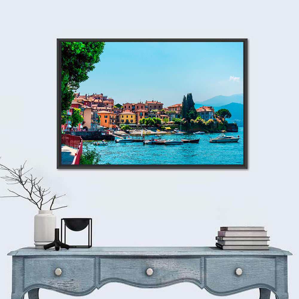 Varenna on Lake Como Wall Art in a room, landscape