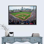 Wrigley Field Crowd Panorama Wall Art