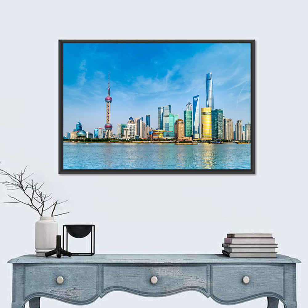 Lujiazui Skyline Shanghai Wall Art