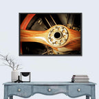 Vintage Wooden Propeller Wall Art