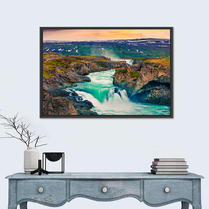 Godafoss Waterfall Wall Art