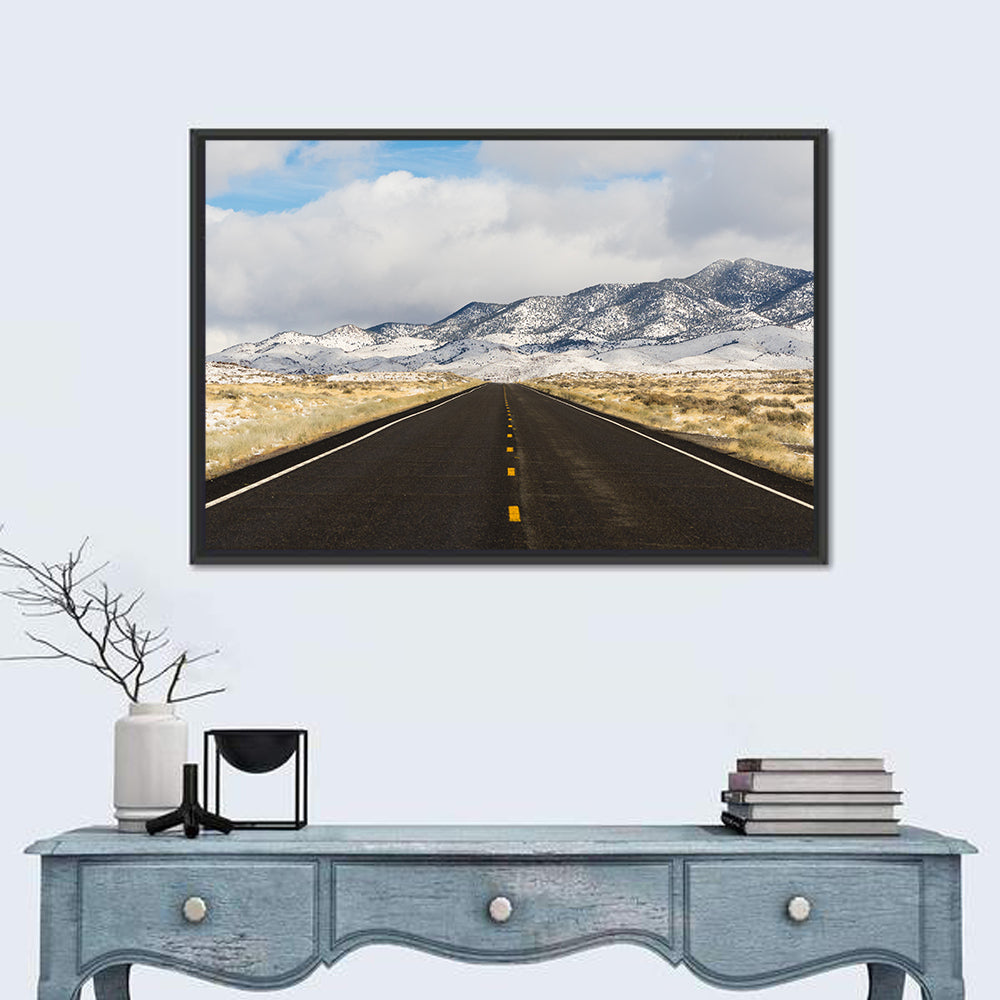 Great Basin Central Nevada Highway Wall Art