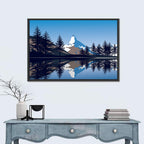 Alpine Lake Under the Matterhorn Wall Art