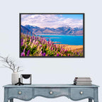 Lake Tekapo Lupine Meadow Wall Art