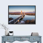 Megyeri Bridge Over the Danube Wall Art