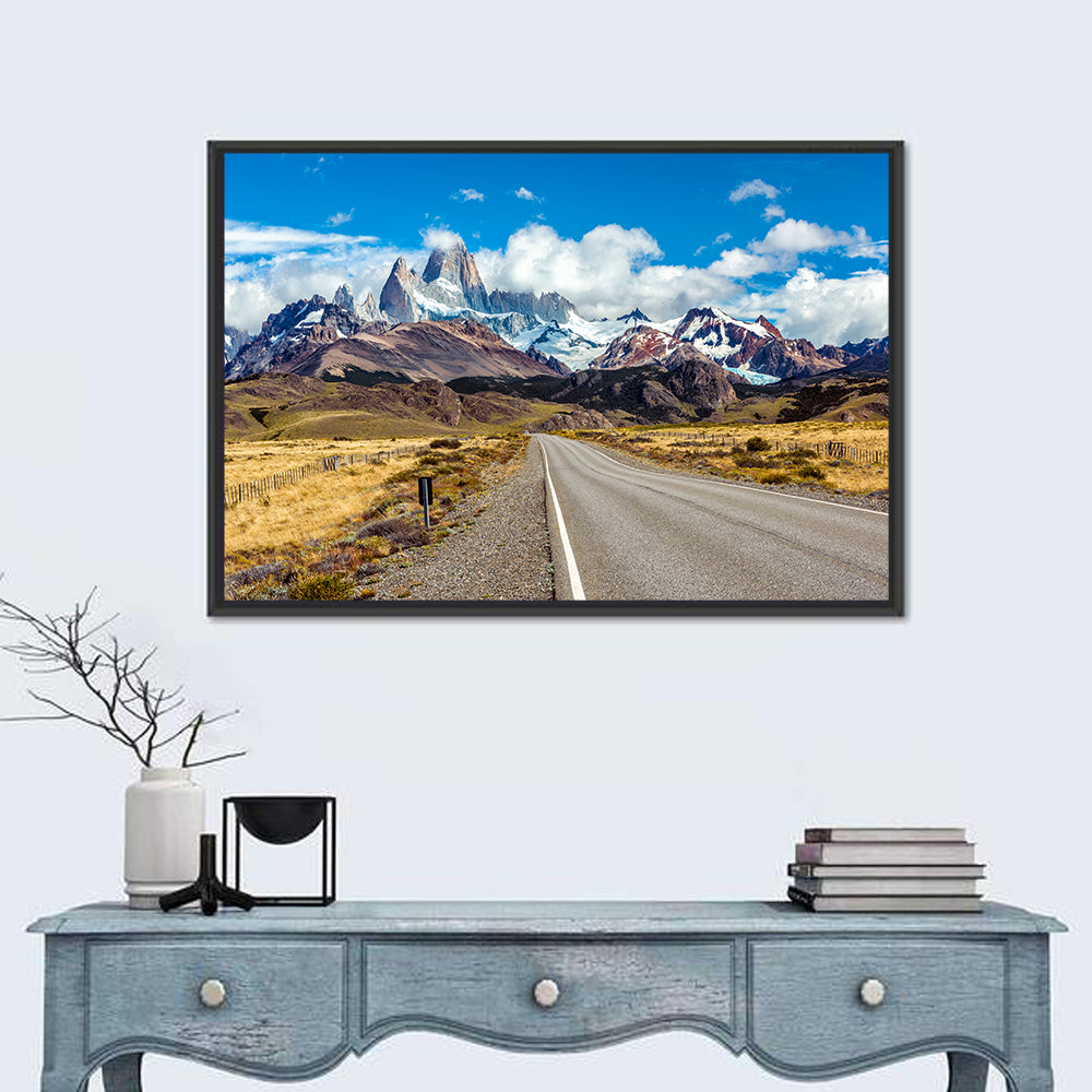 Mount Fitz Roy Road Wall Art
