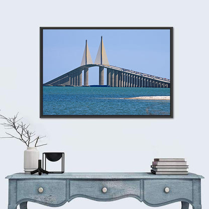 The Sunshine Skyway Bridge Wall Art