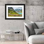 Winding Road Through the Swiss Alps Wall Art