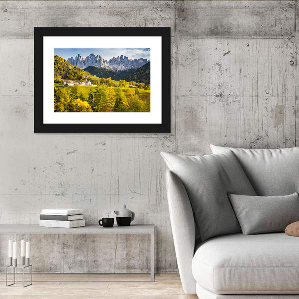 St. Magdalena Church, Santa Maddalena Wall Art in a room, landscape