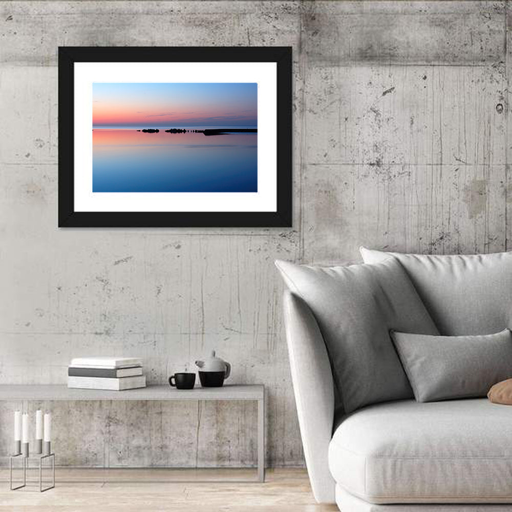 Lake Ontario Sunset Reflection Wall Art