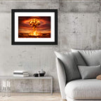 Nuclear Mushroom Cloud Wall Art