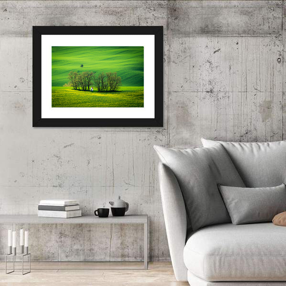 Chapel of Saint Barbara, Moravia Wall Art in a room, landscape