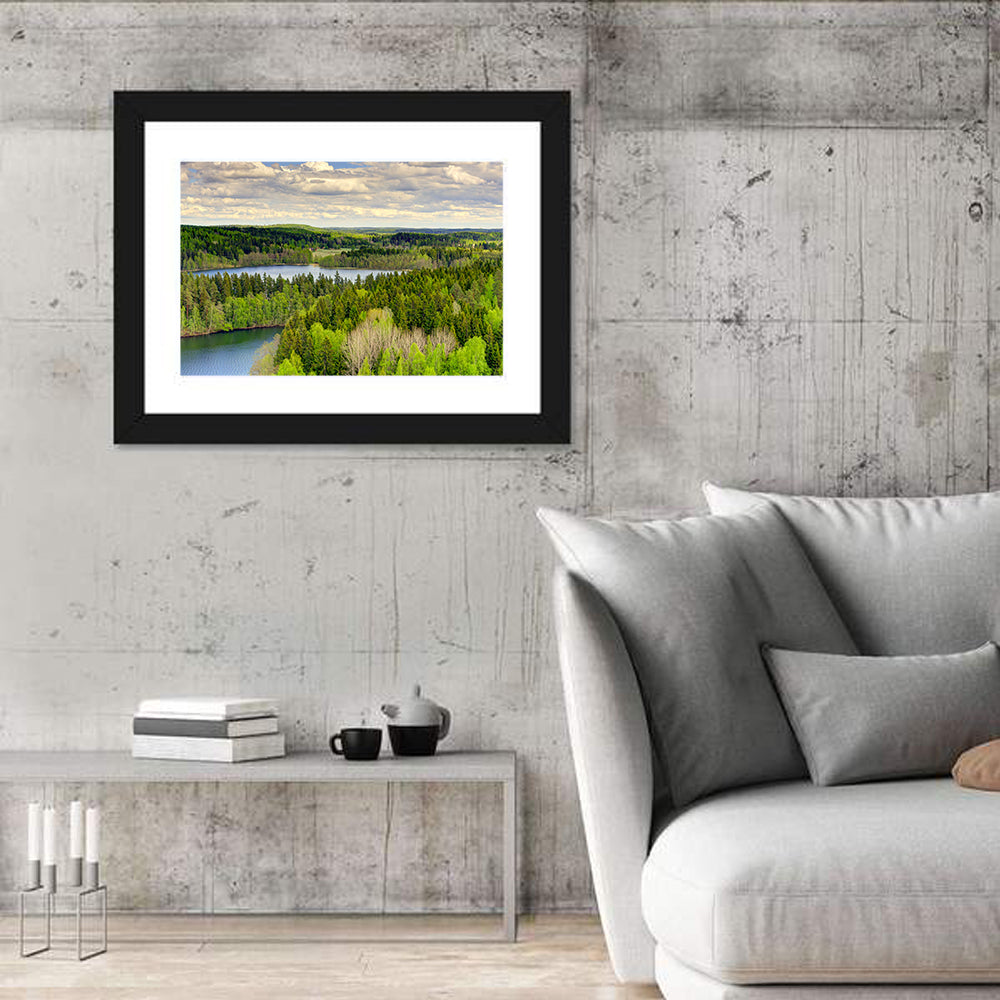 Aulanko Reserve Lake View Wall Art