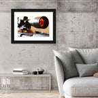 Sniper Scope Close Up Wall Art