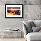 Slovakia Winter Mountain Sunset Wall Art