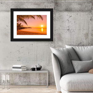 Tropical Sea Beach Wall Art