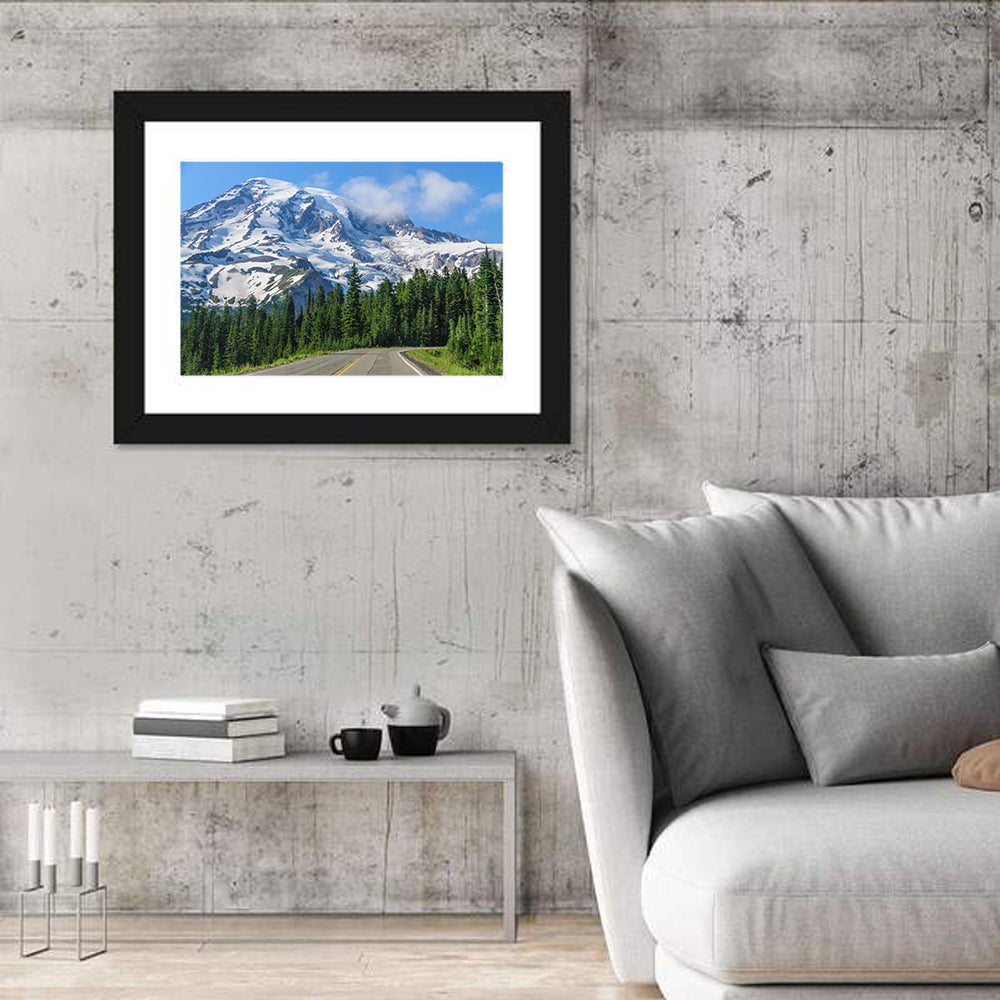 Mount Rainier CloseUp Wall Art