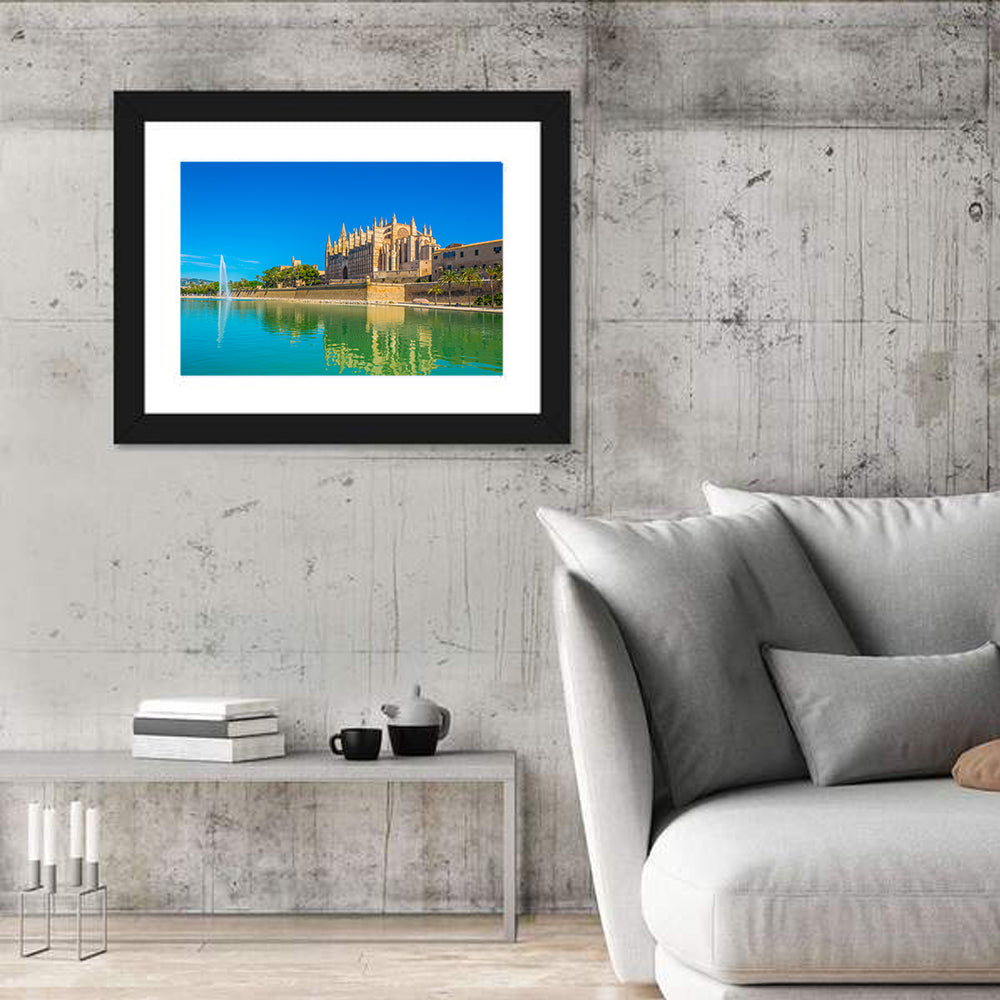 Cathedral of Santa Maria, Palma Wall Art in a room, landscape