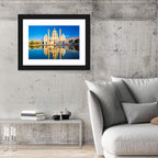 Karlskirche with Reflecting Pool Wall Art