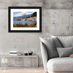 Bellagio Floral Shore Lake Como Wall Art