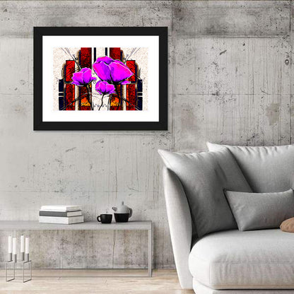 Flower Illustration Wall Art