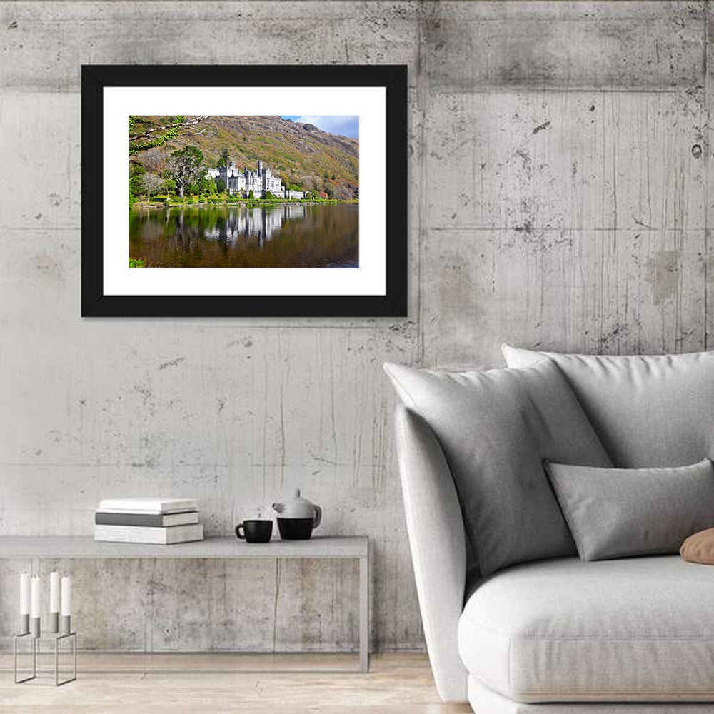 Kylemore Abbey, Connemara Wall Art in a room, landscape