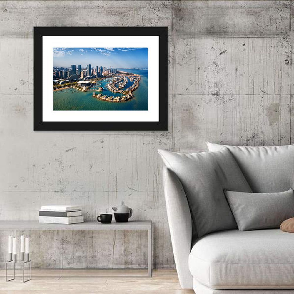 Xiamen Wuyuan Bay Skyline Wall Art