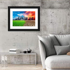 Marina Bay Climate Contrast Wall Art